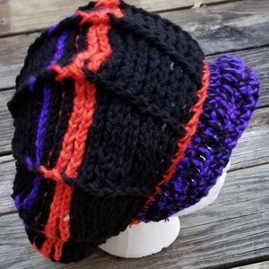 Found things Art Accessories - Crochet Funky Newsboy Hat Handmade Found things Art Accessories - Crochet Funky Newsboy Hat Handmade
